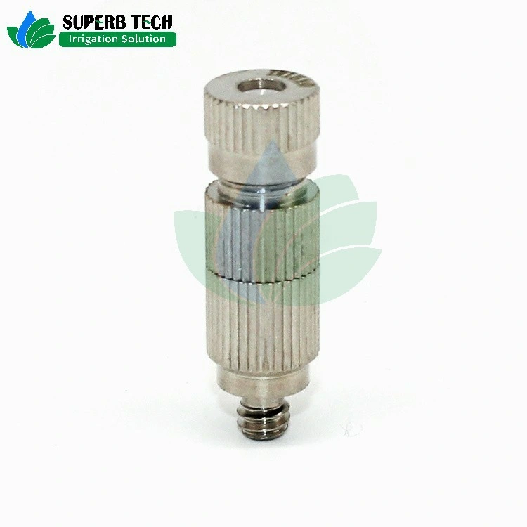 Anti Drip Brass Spray Nozzle High Pressure Head Fog Nozzle Garden Irrigation Water Misting Nozzle